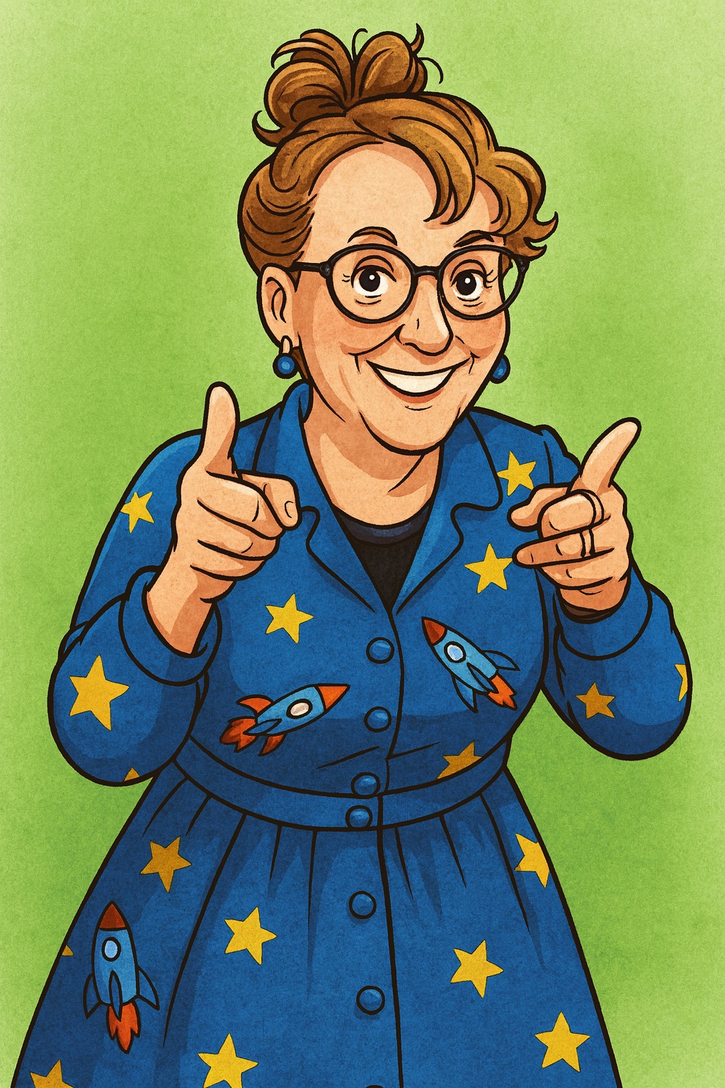 Susan Fitzell as Ms. Frizzle