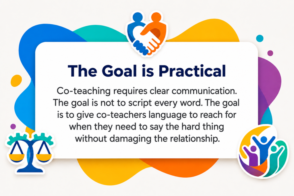 co-teacher communication